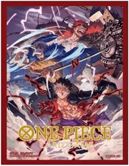 One Piece TCG: Official Card Sleeves V4 - Three Captains